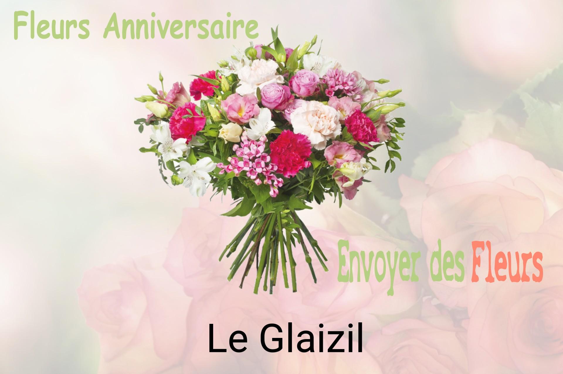 Bouquet de fleurs d’anniversaire livré à Le Glaizil